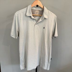 Volcom Men's Light Mint Polo Shirt